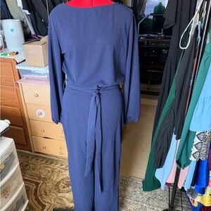 Elegant Navy Jumpsuit